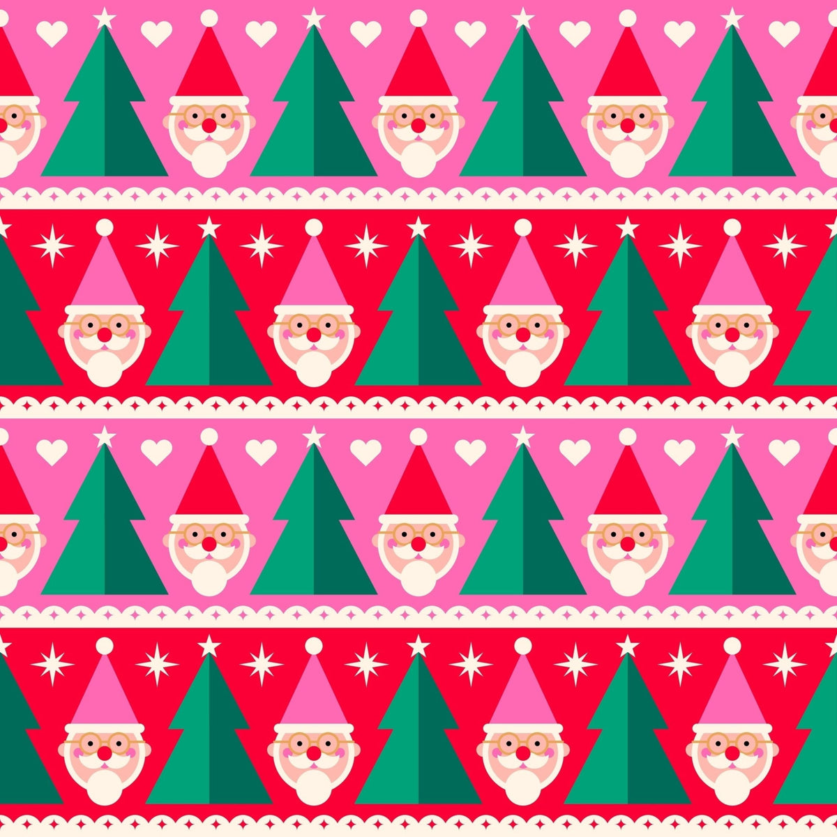 Papa Noel (Reusable Gift Bag Set)