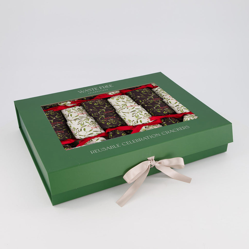 Mistletoe (6 Reusable Crackers)