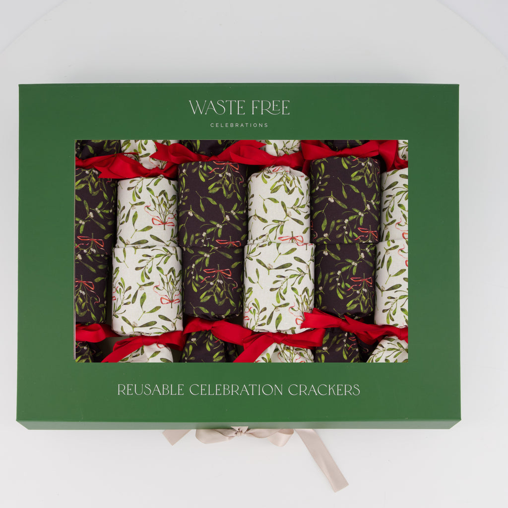 Mistletoe (6 Reusable Crackers)