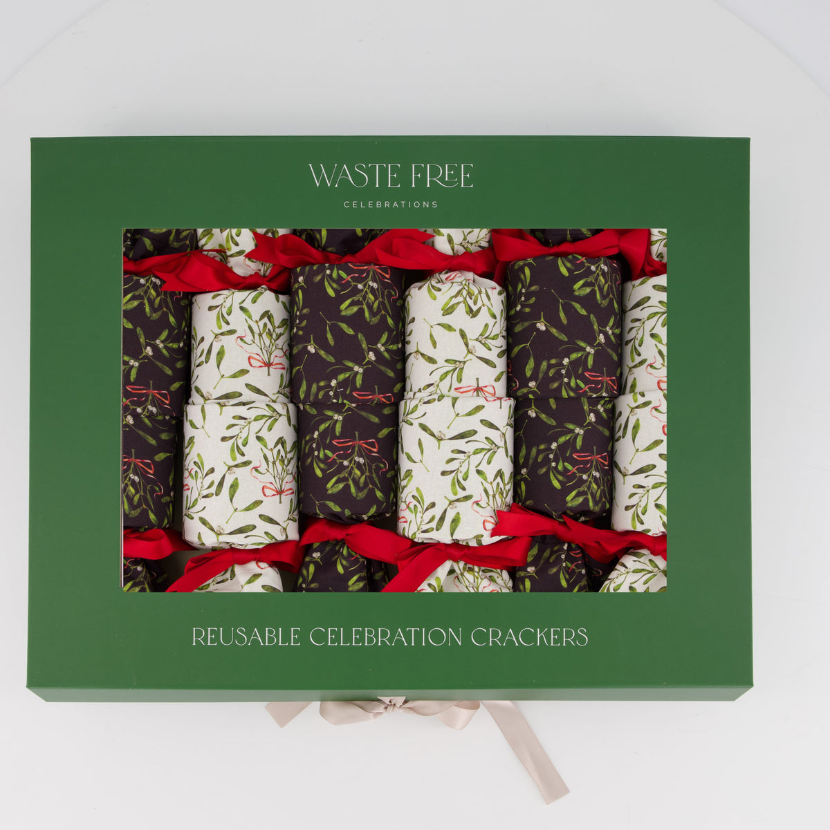 Mistletoe (6 Reusable Crackers)