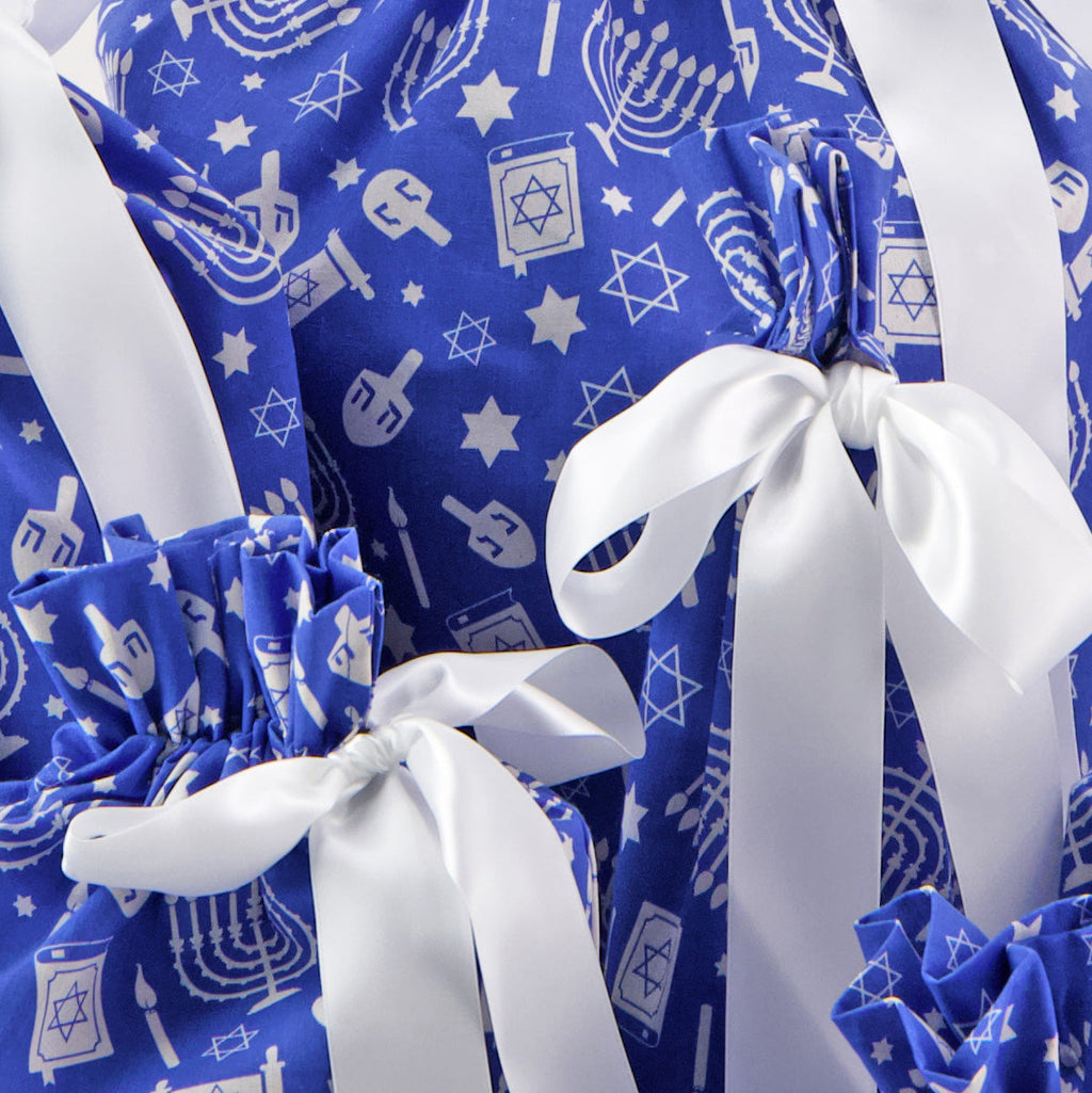 Happy Hanukkah (Reusable Gift Bag Set)